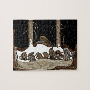 In die Weihnachtsnacht - Puzzle