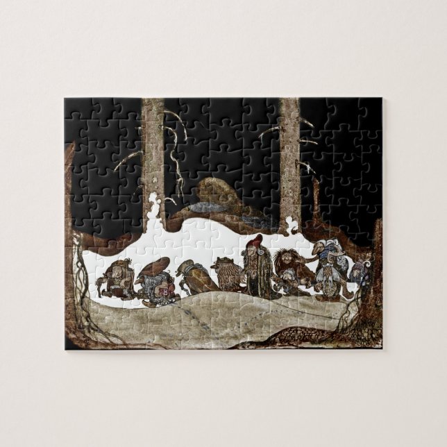 In die Weihnachtsnacht - Puzzle (Horizontal)