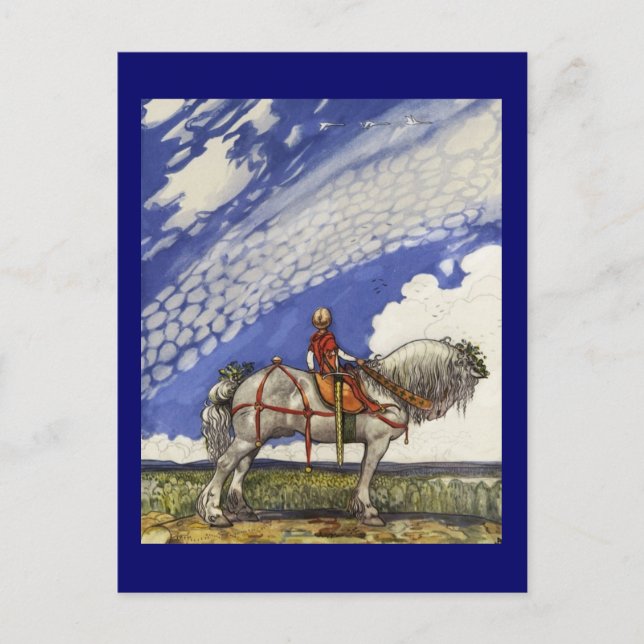 In die weite Welt Postkarte (Vorderseite)