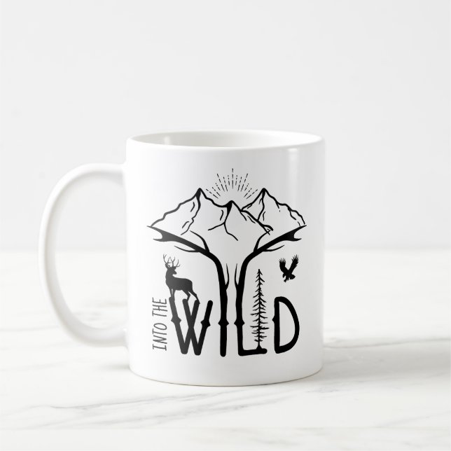 In die wilden Berge Kaffeetasse (Links)