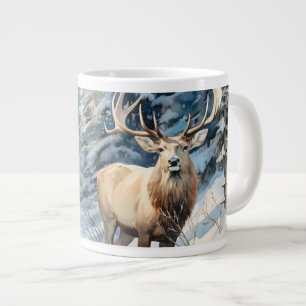 In die Wildnis: Die Majestät des Elks Jumbo-Tasse