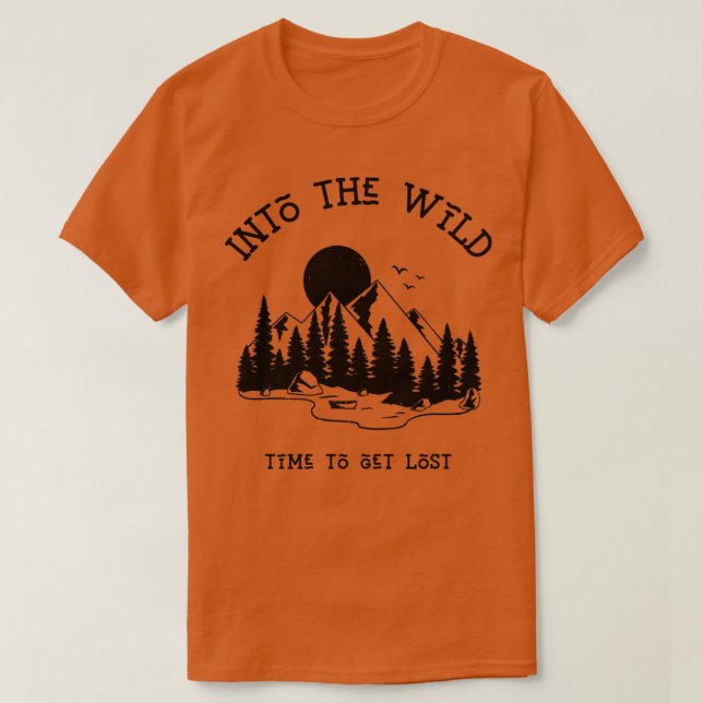 In die Wildnis T-Shirt (Design vorne)