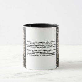 IN DIE WÜRDE, DIE ART UND DIE Poesie - Tasse
