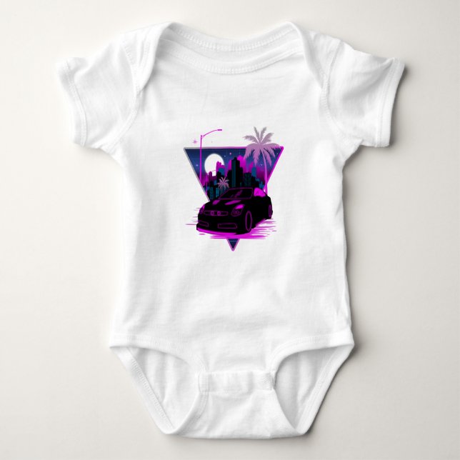 In die Zukunft Baby Strampler (Vorderseite)
