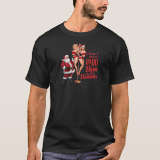 In diesem Haus gibt es einige Ho Ho Hos Weihnachts T-Shirt