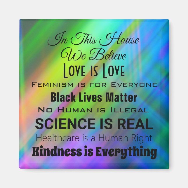 In diesem Haus... Menschenrechtsmagazin Magnet (Vorne)