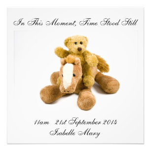 In diesem Moment stand die Zeit still - Ted und Ho Fotodruck