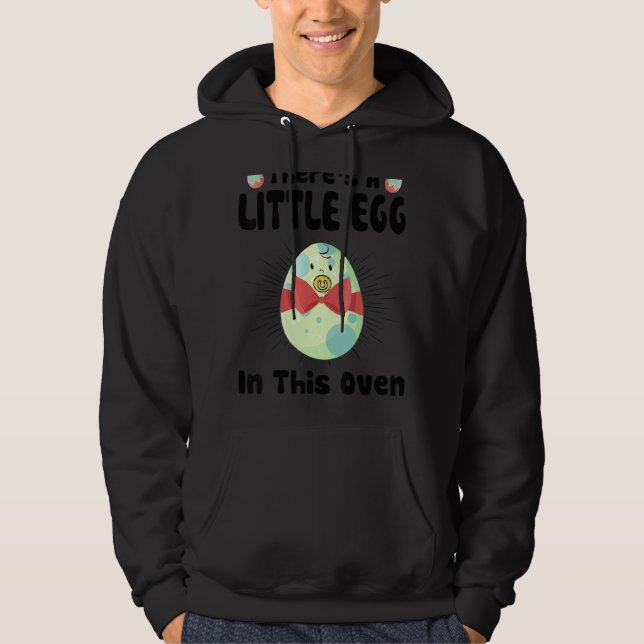 In diesem Osterfest gibt es ein kleines Ei Hoodie (Vorderseite)