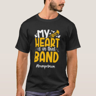 in dieser Band Trompete Mutter eines Trompetenspie T-Shirt