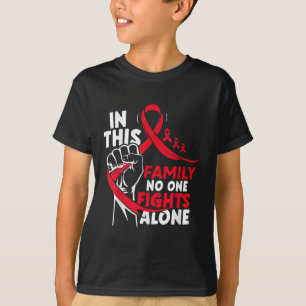 In dieser Familie Kampf allein Herz-Krankheit Bewu T-Shirt
