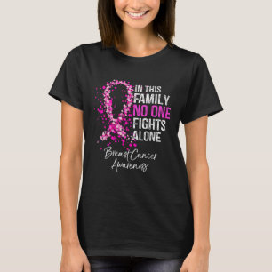 In dieser Familie kämpft allein Brustkrebs-Aussich T-Shirt