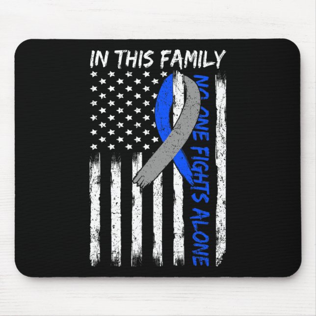 In dieser Familie kämpft niemand allein gegen Diab Mousepad (Vorne)