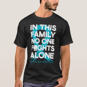 In dieser Familie kämpft niemand allein gegen poly T-Shirt
