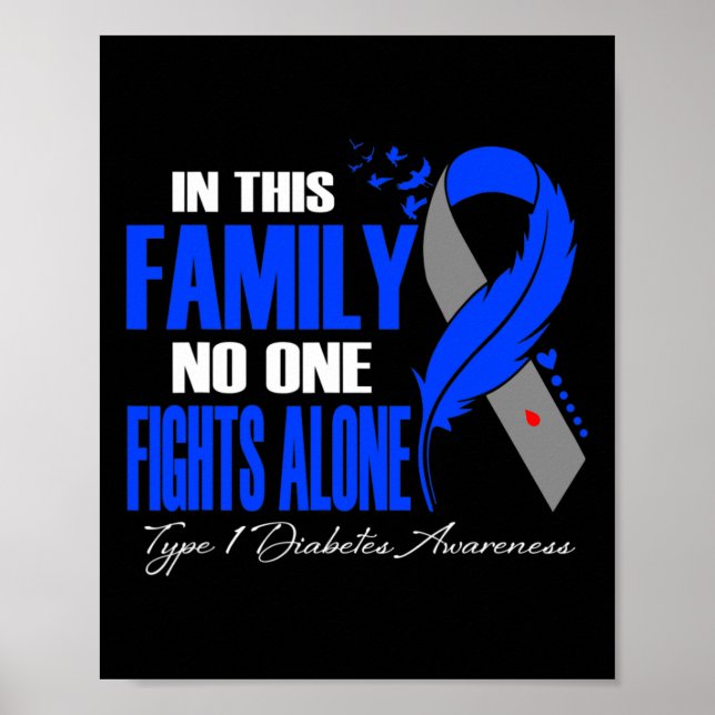 In dieser Familie kämpft niemand allein gegen Typ  Poster (Vorne)