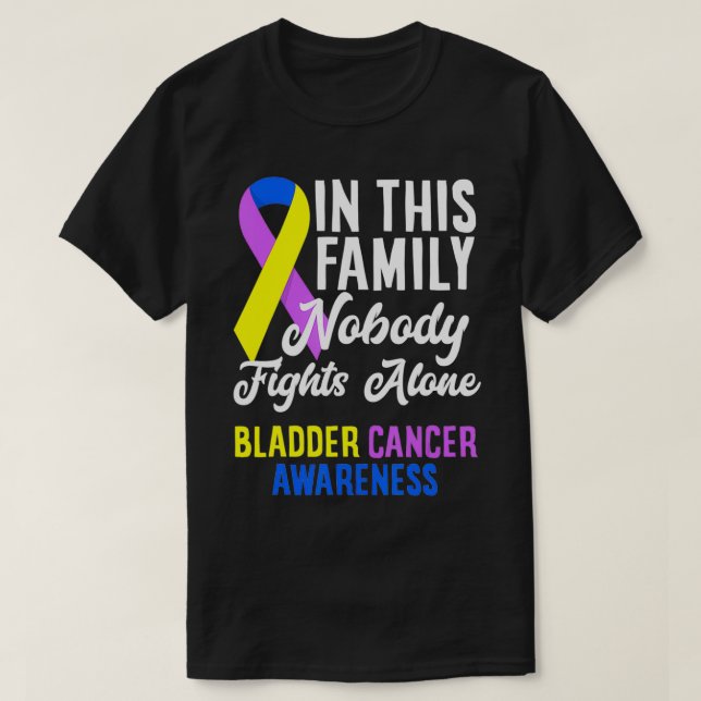 In dieser Familie kämpft niemand allein mit dem Bl T-Shirt (Design vorne)