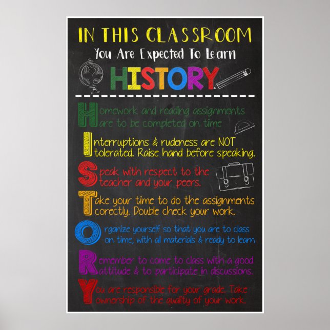 In dieser Geschichte Klassenposter Poster (Vorne)