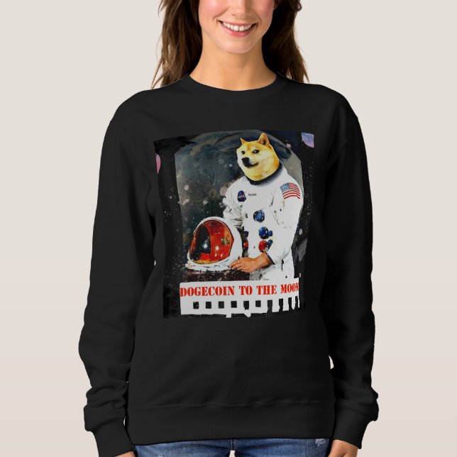 In Dogecoin We Trust- Blockchain 1 Sweatshirt (Vorderseite)