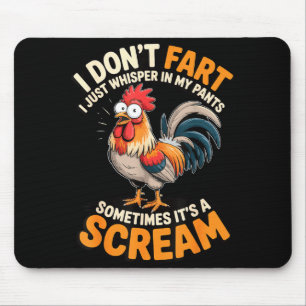 In Don' Furz Flüsterhose Mousepad