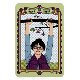 In dort hängen_A_4x6 Kühlschrank Magnet