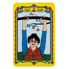 In dort hängen_B_4x6 Kühlschrank Magnet