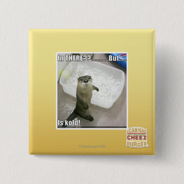 In dort? Ist Kold! Button (Vorderseite)