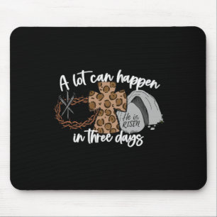In drei Tagen können Frauen Christlich viel passie Mousepad