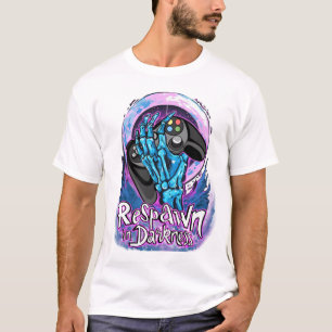 In Dunkelheit wiederhergestellt - Gotisches Gamer- T-Shirt