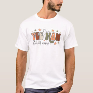 In einem alljährlichen Staat Western Mind Retro Co T-Shirt