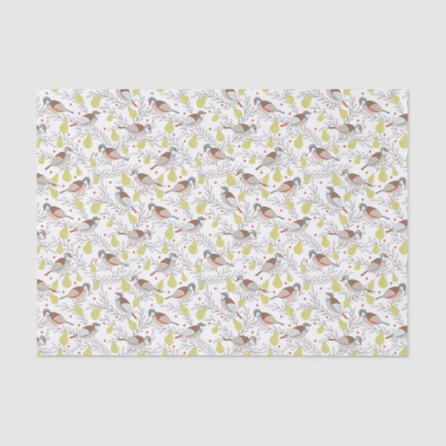 In einem Birnen-Baum Seidenpapier (Vorderseite)