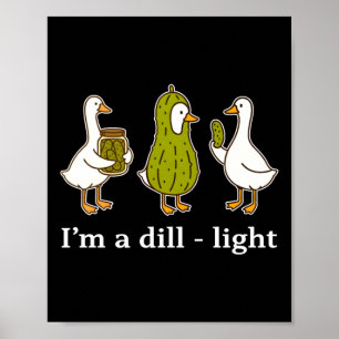 In einem Dill-Licht Poster