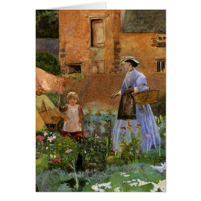 In einem Garten in Cookham von George John Pinwell (Vorne)