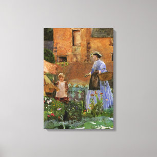 In einem Garten in Cookham von George John Pinwell Leinwanddruck