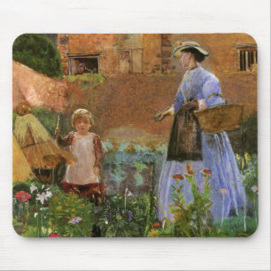 In einem Garten in Cookham von George John Pinwell Mousepad