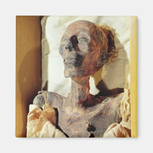 In einem Grab gefundenen mumifizierten Körper von  Magnet