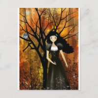 In einem Herbstwald