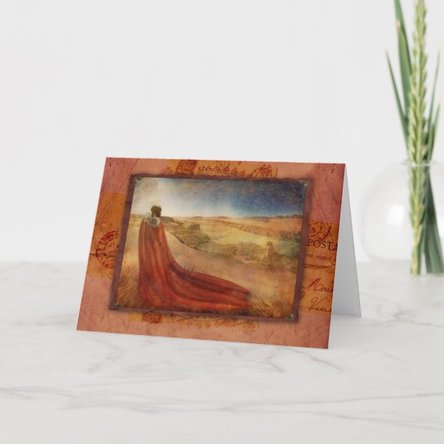 In einem Maasai-Traum Karte (Vorderseite)