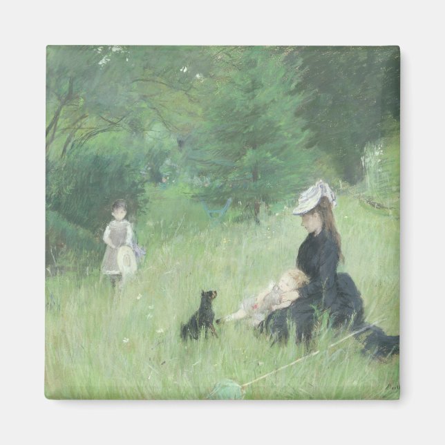 In einem Park, c.1874 Magnet (Vorne)