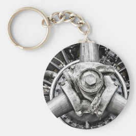 In einem Propeller Schlüsselanhänger