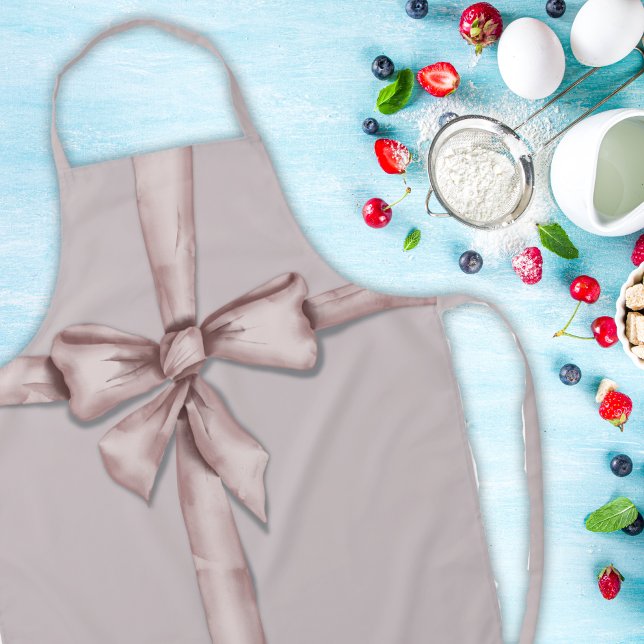 In einem rosa Bogen gefangen Schürze (Von Creator hochgeladen)