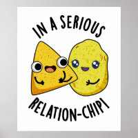 In einem seriösen Relation-Chip-Funny Food Pun