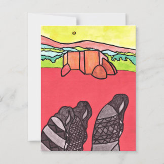 In einem Traum, Taos, New Mexico. Magneteinladung