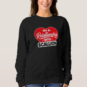 In einem Verhältnis zu Scallions Scallion Zwiebel Sweatshirt
