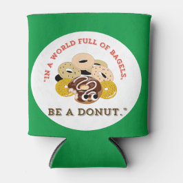 IN EINEM WORT VON BAGELS, SEIN EIN SPENDE DOSENKÜHLER