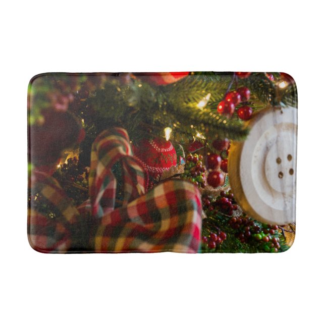 In einen Weihnachtsbaum Badematte (Vorderseite)