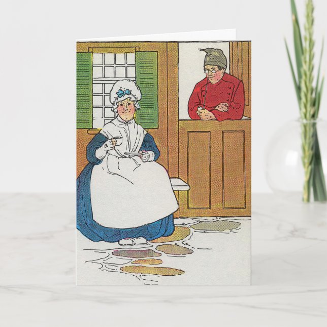 In einer Hütte in Fife lebte ein Mann und seine Eh Karte (Vorderseite)