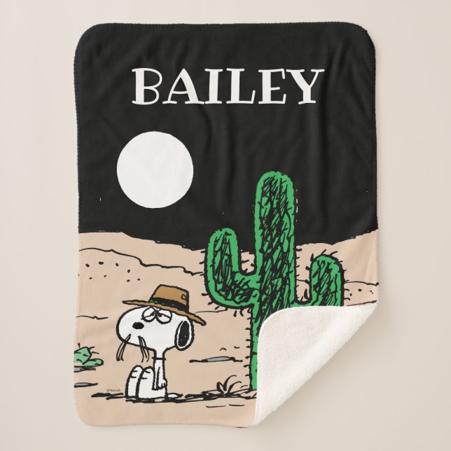 In einer Mondlichtwüste Sherpadecke (Vorderseite)