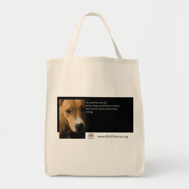 In einer perfekten WeltTasche Tragetasche (Vorne)