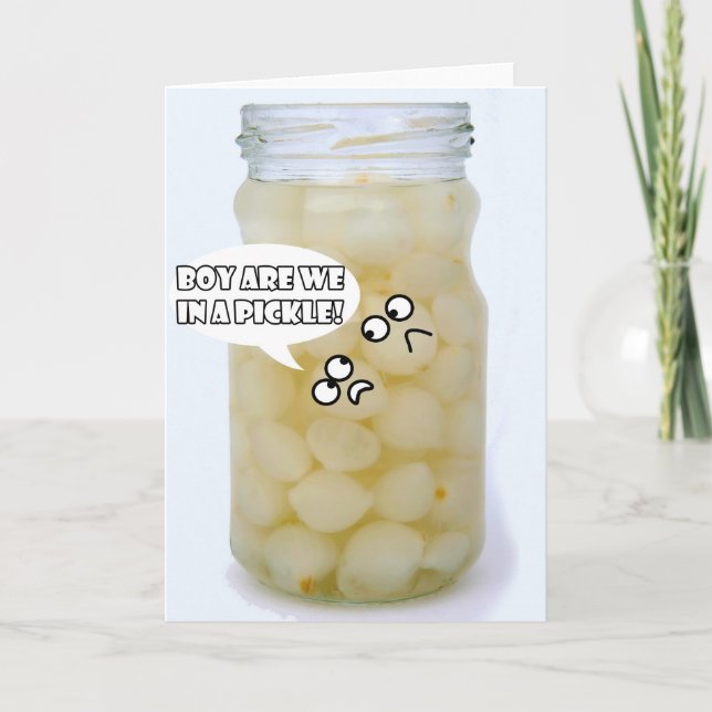 in einer Pflückkarte Karte (Vorderseite)