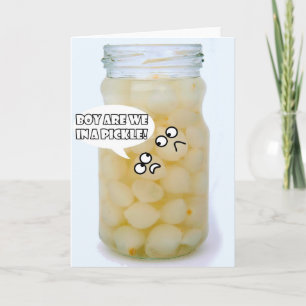 in einer Pflückkarte Karte