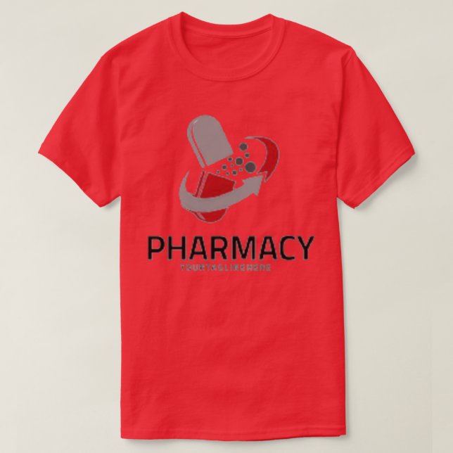 In einer Pharmazie-Studentin habe ich kein Leben T-Shirt (Design vorne)